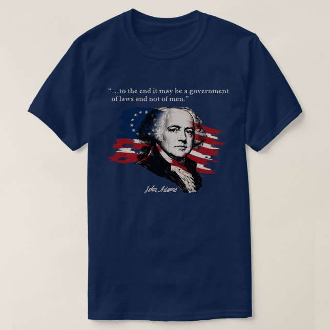 John Adams T-Shirt (Design Front)
