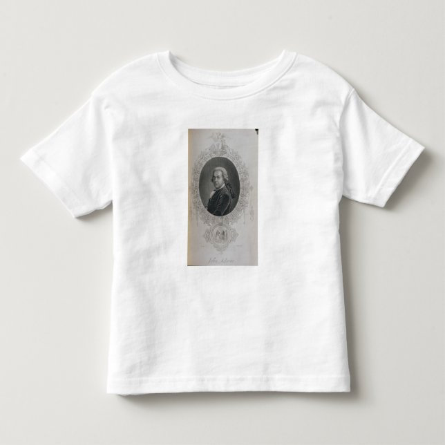 John Adams Toddler T-shirt (Front)