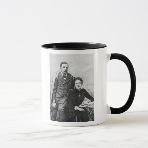 John Addington Symonds  and His Daughter 1891 Mug