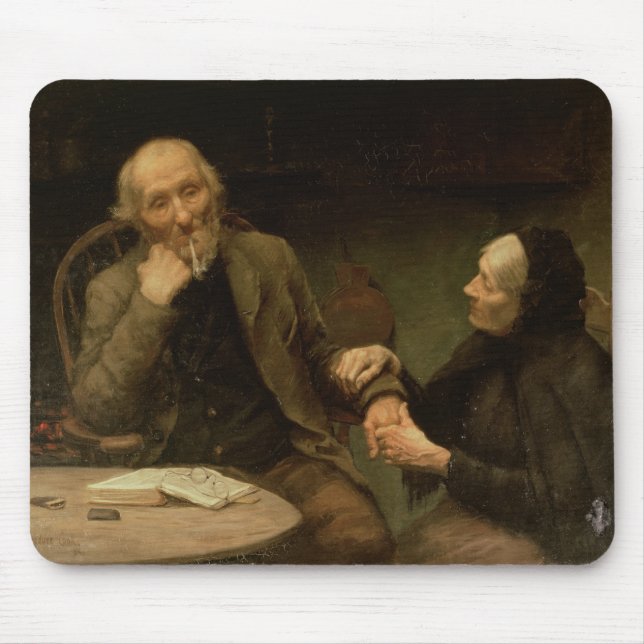 John Anderson, My Jo, 1894 (oil on canvas) Mouse Pad (Front)