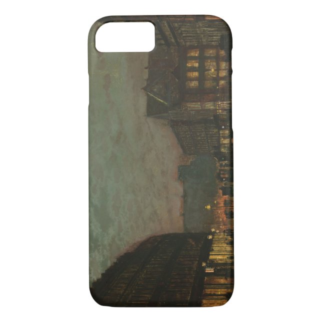 John Atkinson Grimshaw - Boar Lane, Leeds, by Lamp Case-Mate iPhone Case (Back)