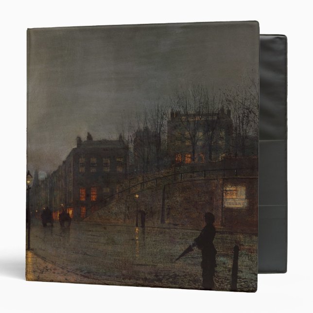 John Atkinson Grimshaw | Going Home at Dusk, 1882 Binder (Front/Inside)