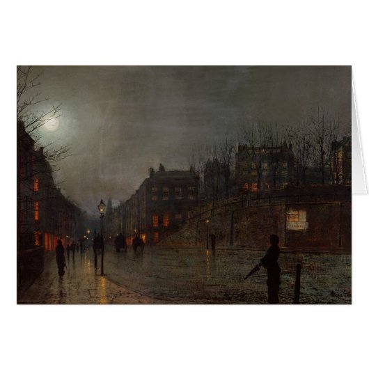 John Atkinson Grimshaw | Going Home at Dusk, 1882 Cards (Front Horizontal)