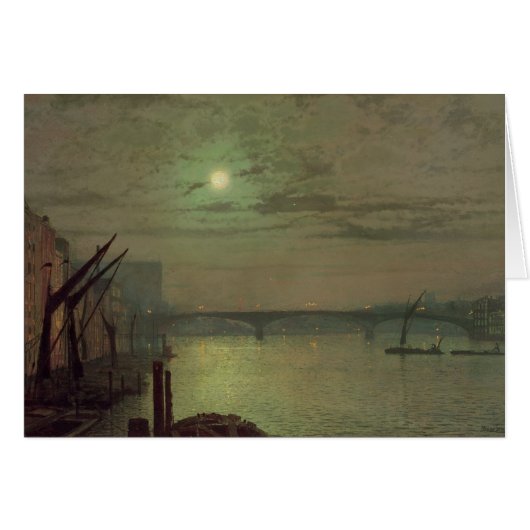 John Atkinson Grimshaw | Southwark Bridge, 1882 (o (Front Horizontal)