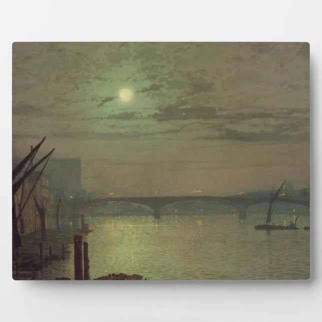 John Atkinson Grimshaw | Southwark Bridge, 1882 (o Plaque (Front)
