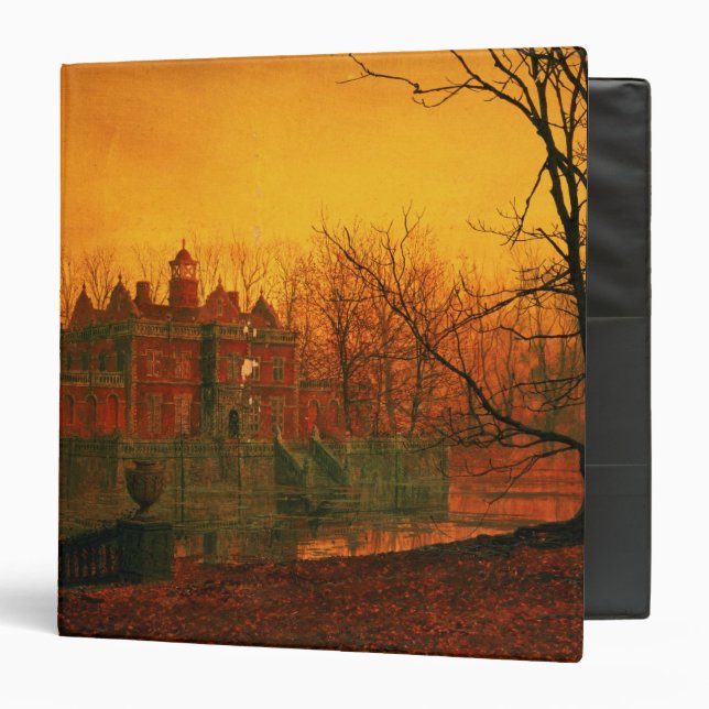 John Atkinson Grimshaw | The Haunted House 3 Ring Binder (Front/Inside)