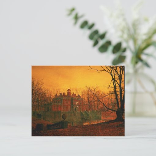 John Atkinson Grimshaw The Haunted House Postcard Zazzle