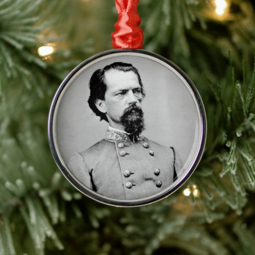 John B Gordon Metal Ornament