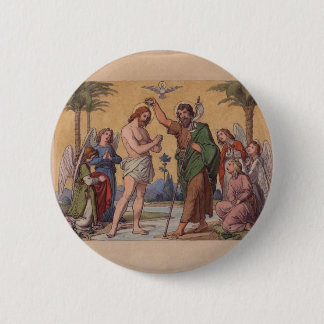 JOHN BAPTIZING JESUS BUTTON
