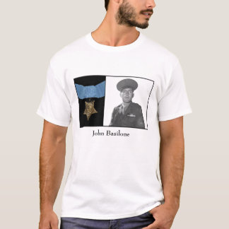 John Basilone and The Medal of Honor T-Shirt