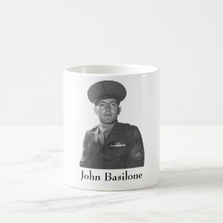 John Basilone -- Medal of Honor Recipient Coffee Mug