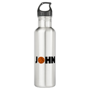 John Basketball Stainless Steel Water Bottle