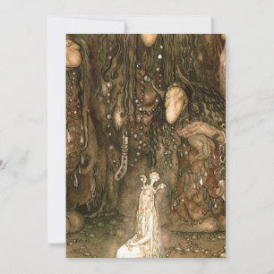 John Bauer - Look At Them Troll Mother Said Look Invitation