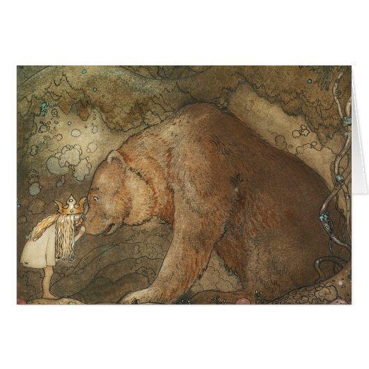 John Bauer - Poor Little Basse Cards (Front Horizontal)