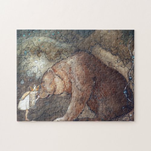 John Bauer Poor Little Basse Jigsaw Puzzle