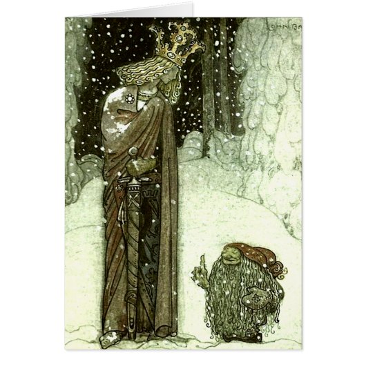 John Bauer The Princess and the Troll Cards (Front)
