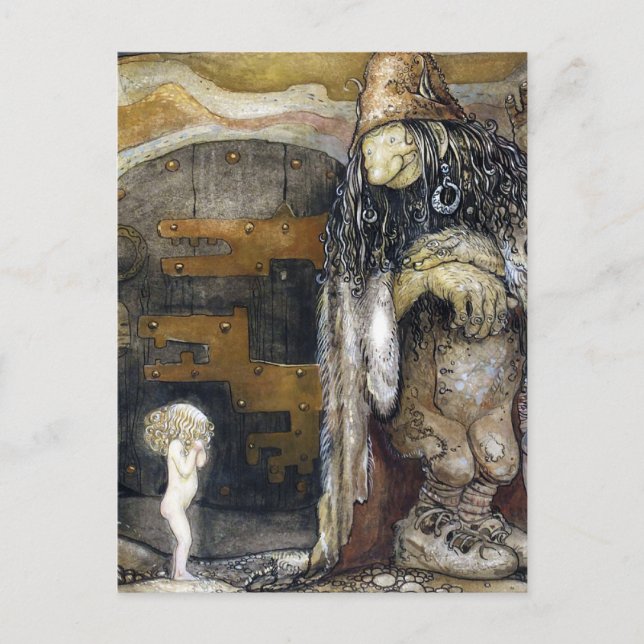 John Bauer Troll Postcard (Front)