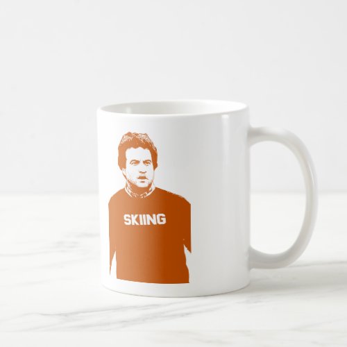 John Belushi Skiing Coffee Mug