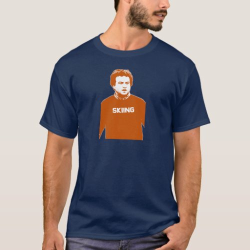 John Belushi Skiing T_Shirt