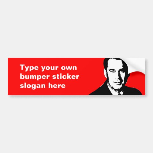 John Boehner Bumper Sticker