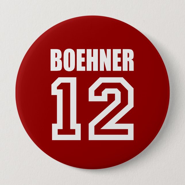 JOHN BOEHNER Election Gear Button (Front)