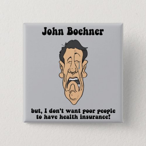 John Boehner Pinback Button