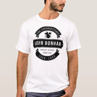 John Bonham 1948 1980 Music T-Shirt