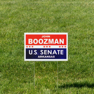John Boozman US Senate Arkansas 2022 Sign