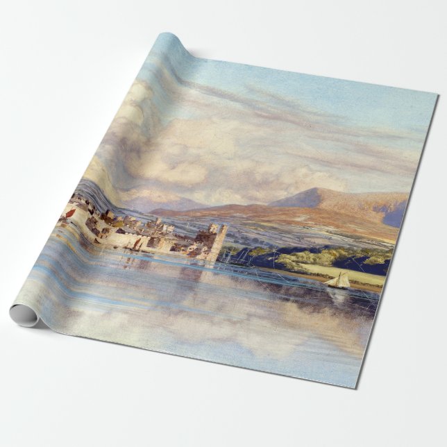 John Brett Caernarvon Wrapping Paper (Unrolled)