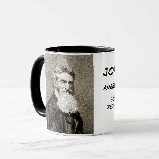 John Brown Historic Mug (Front Left)