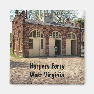 John Browns Fort in Harpers Ferry West Virginia Magnet