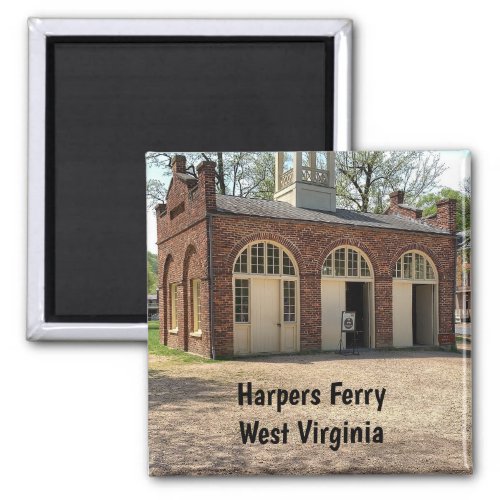John Browns Fort in Harpers Ferry West Virginia Magnet