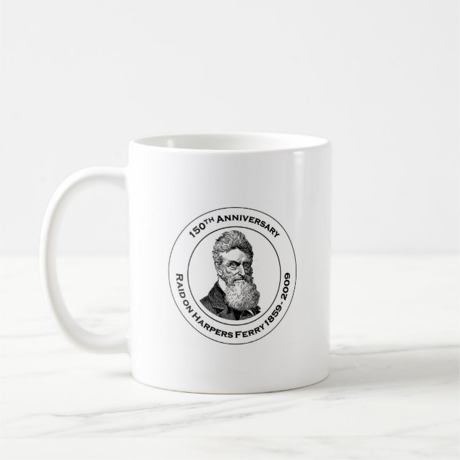 John Brown's Raid Anniversary Coffee Mug (Left)