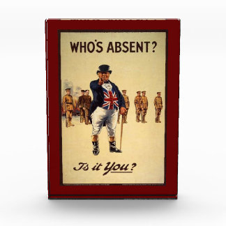 John Bull Recruiting Poster Desktop Sculpture Award