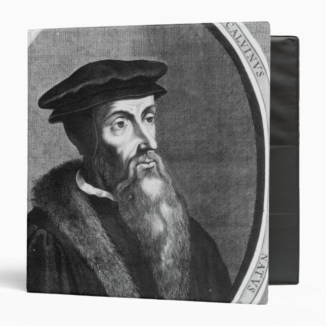 John Calvin 3 Ring Binder (Front/Inside)