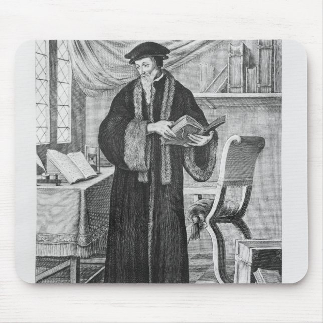 John Calvin Mouse Pad (Front)