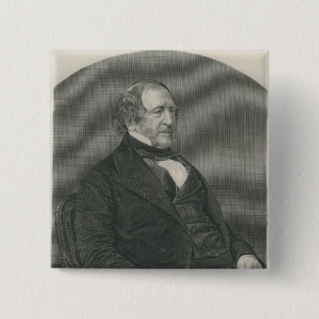 John Campbell, 1st Baron Campbell of St. Pinback Button (Front)