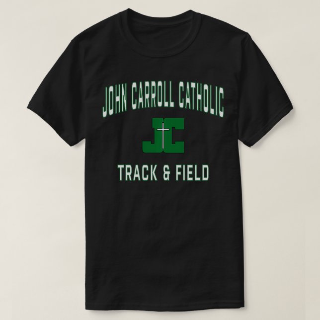 John Carroll Catholic High School Cavaliers Track  T-Shirt (Design Front)
