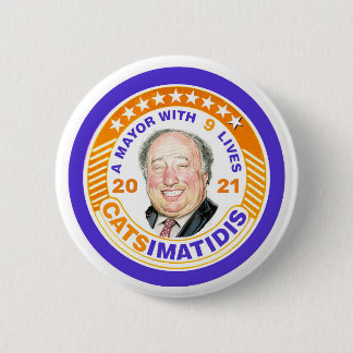 John Catsimatidis for NYC Mayor 2021 Button