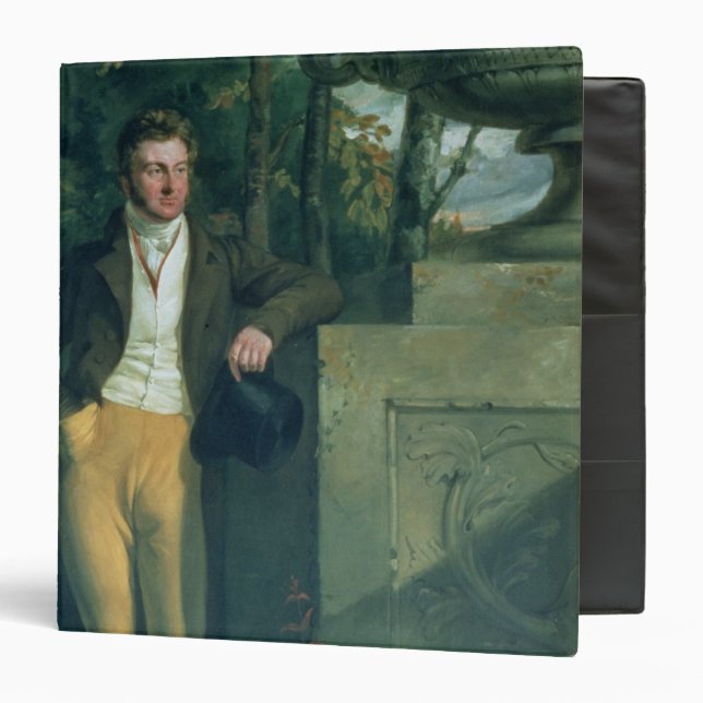 John Charles, 3rd Earl Spencer 3 Ring Binder (Front/Inside)