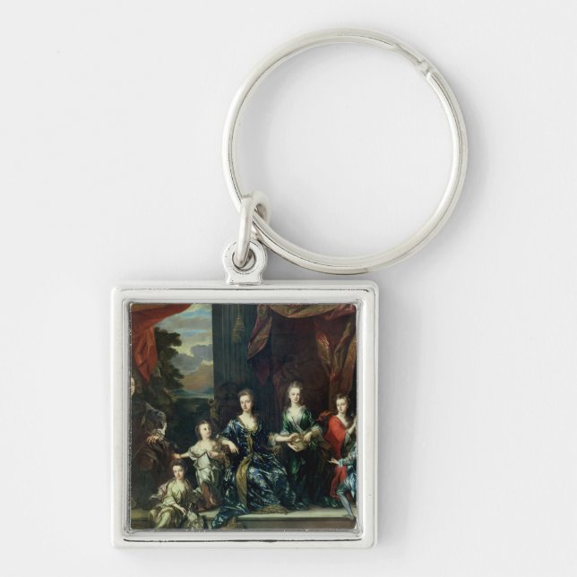 John Churchill 1st Duke of Marlborough Keychain (Front)