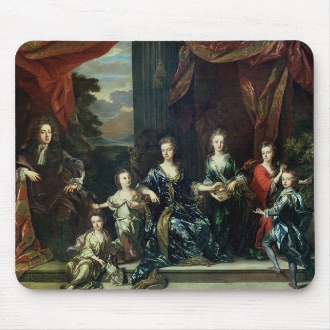 John Churchill 1st Duke of Marlborough Mouse Pad (Front)