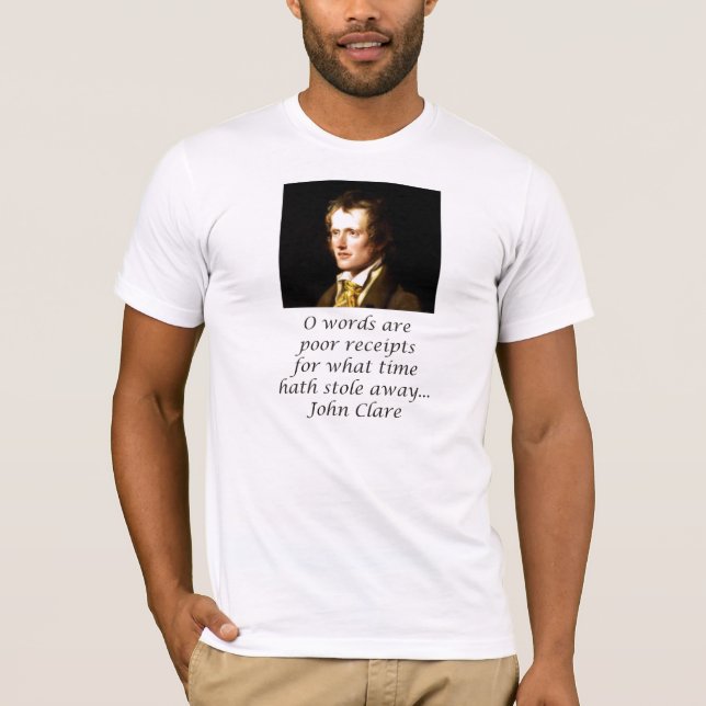 John Clare - Remembrances T-Shirt (Front)