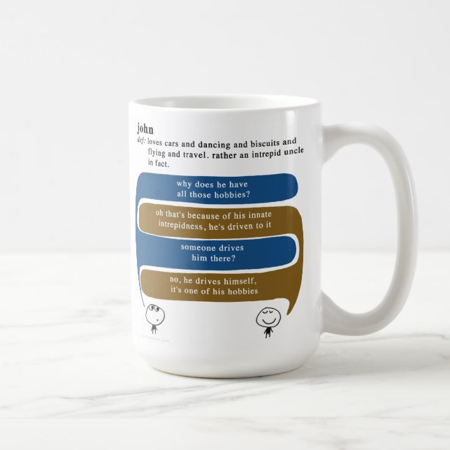 john coffee mug (Right)