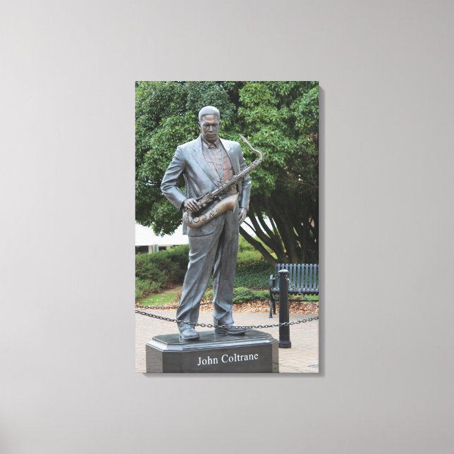 John Coltrane Canvas Print (Front)