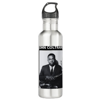 John Coltrane Stainless Steel Water Bottle