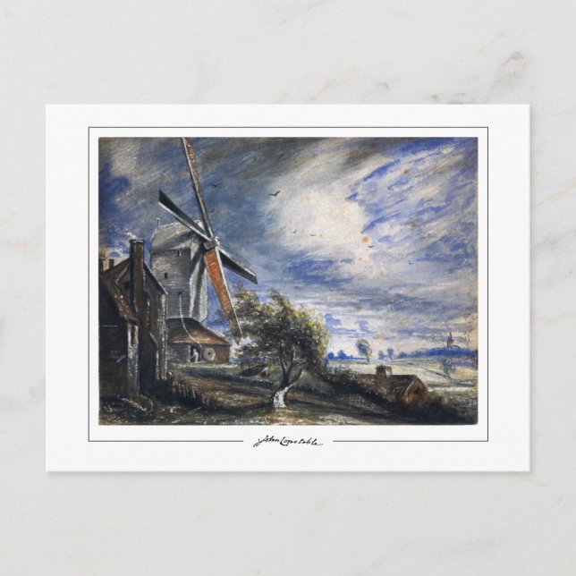 John Constable #243-2 - Fine Art Postcard (Front)