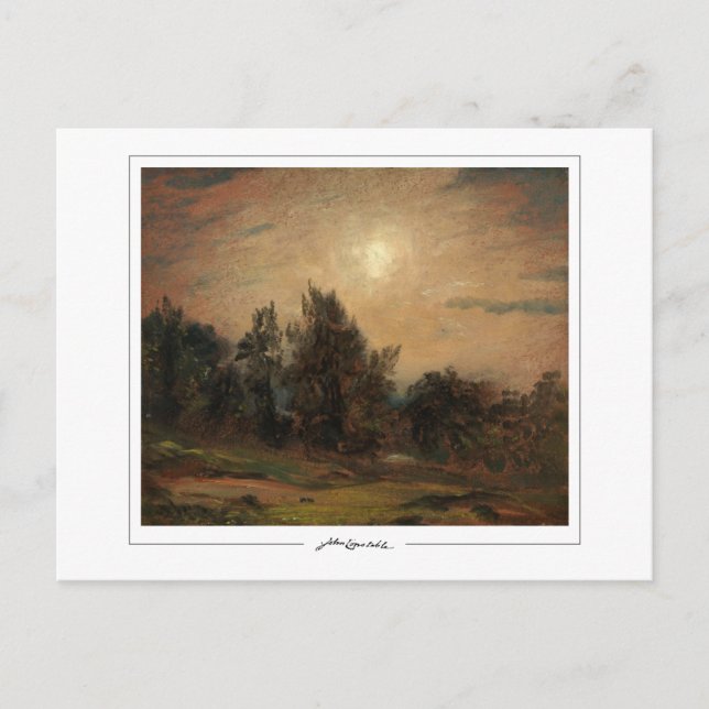 John Constable #335-2 - Fine Art Postcard (Front)