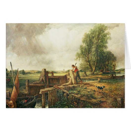 John Constable | A Boat Passing a Lock Cards (Front Horizontal)