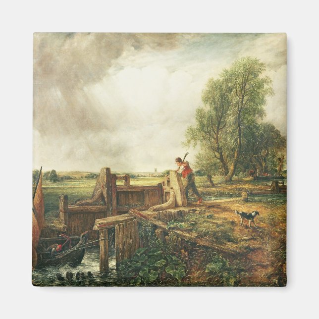 John Constable | A Boat Passing a Lock Magnet (Front)